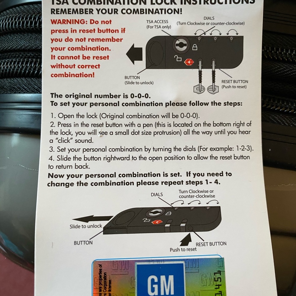 Corvette Suitcase - Picture 3 of 8